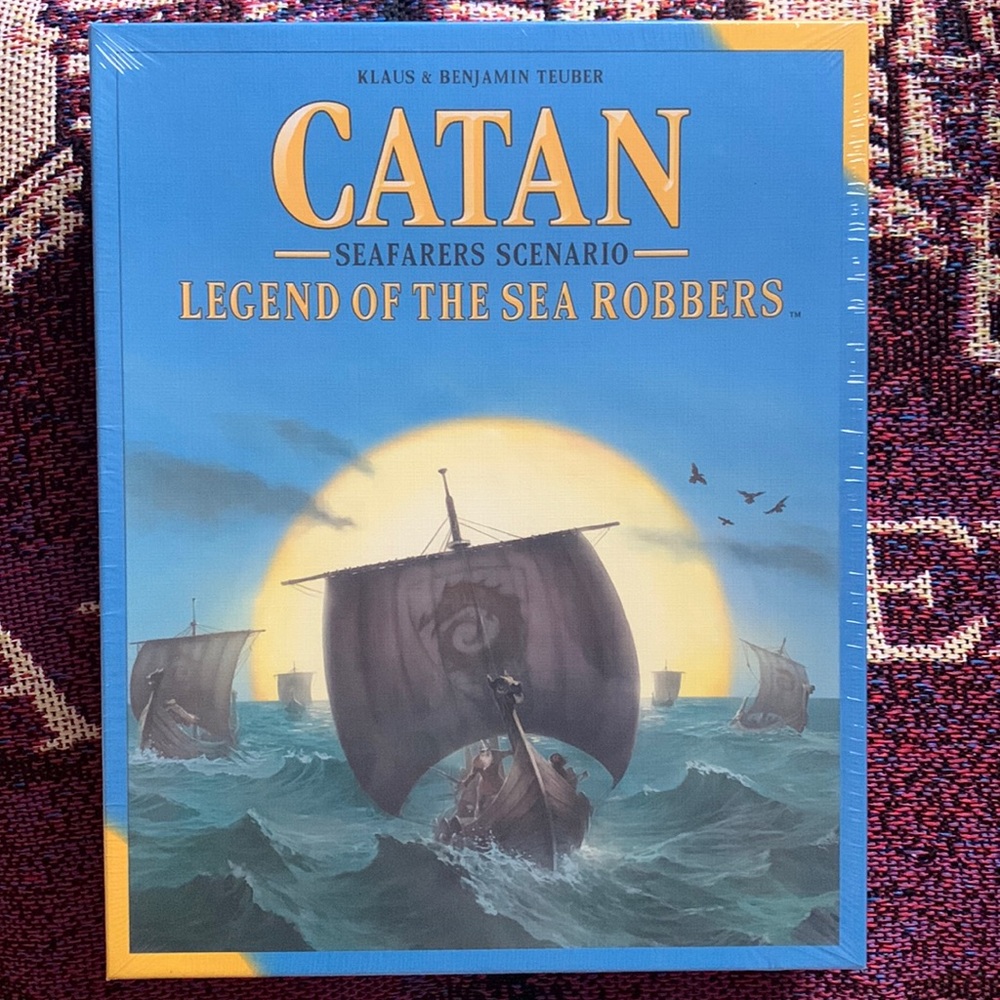 NWT Catan Legend of the Sea Robbers Board Game